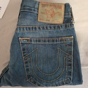 True Religion Geno Button Fly 31 x 29